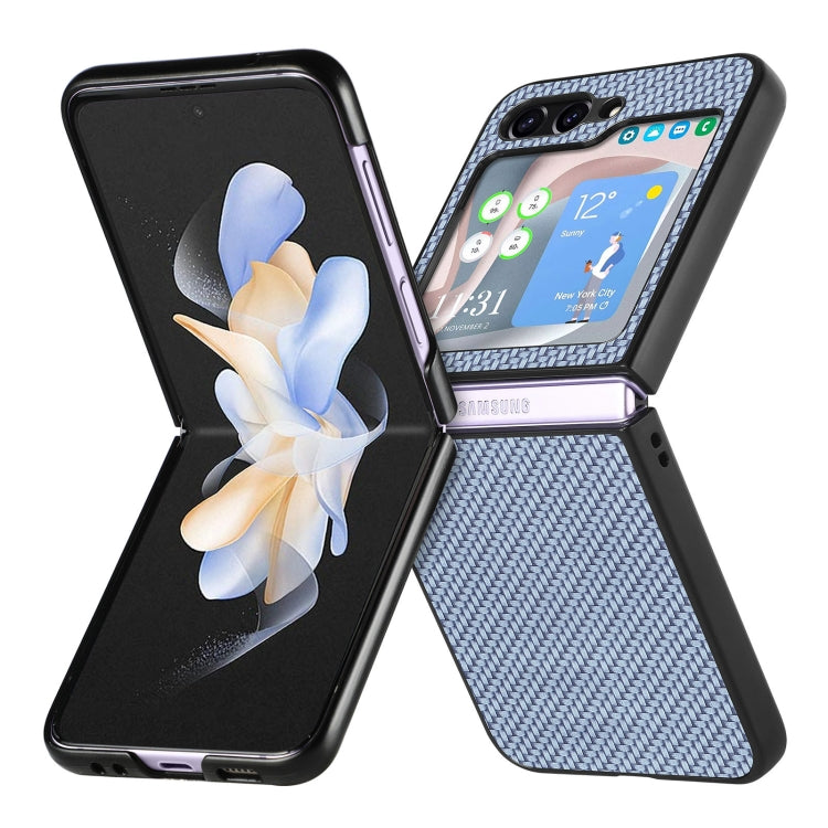 Carbon Fiber Fold Back Phone Case, For Samsung Galaxy Z Flip5