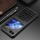 Crocodile Texture Leather Folding Protective Phone Case