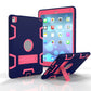 Shockproof PC + Silicone Protective Case，with Holder, For iPad 9.7(2017)