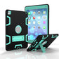 Shockproof PC + Silicone Protective Case，with Holder, For iPad 9.7(2017)