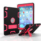 Shockproof PC + Silicone Protective Case，with Holder, For iPad 9.7(2017)