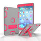 Shockproof PC + Silicone Protective Case，with Holder, For iPad 9.7(2017)