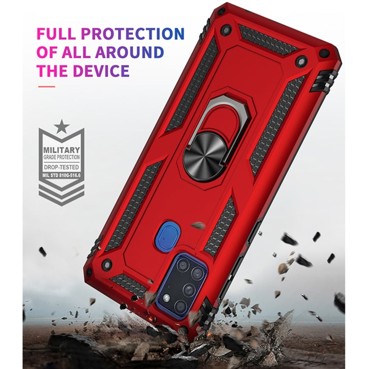 Shockproof TPU + PC Protective Case with 360 Degree Rotating Holder, For Samsung Galaxy A21s, For Samsung Galaxy A51 5G, For Samsung Galaxy A71 5G, For Samsung Galaxy S10 Lite / M80s / A91