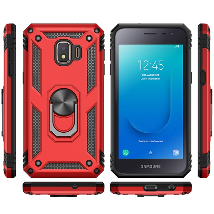 Shockproof TPU + PC Protective Case with 360 Degree Rotating Holder, For Samsung Galaxy J2 Core, For Samsung Galaxy M31