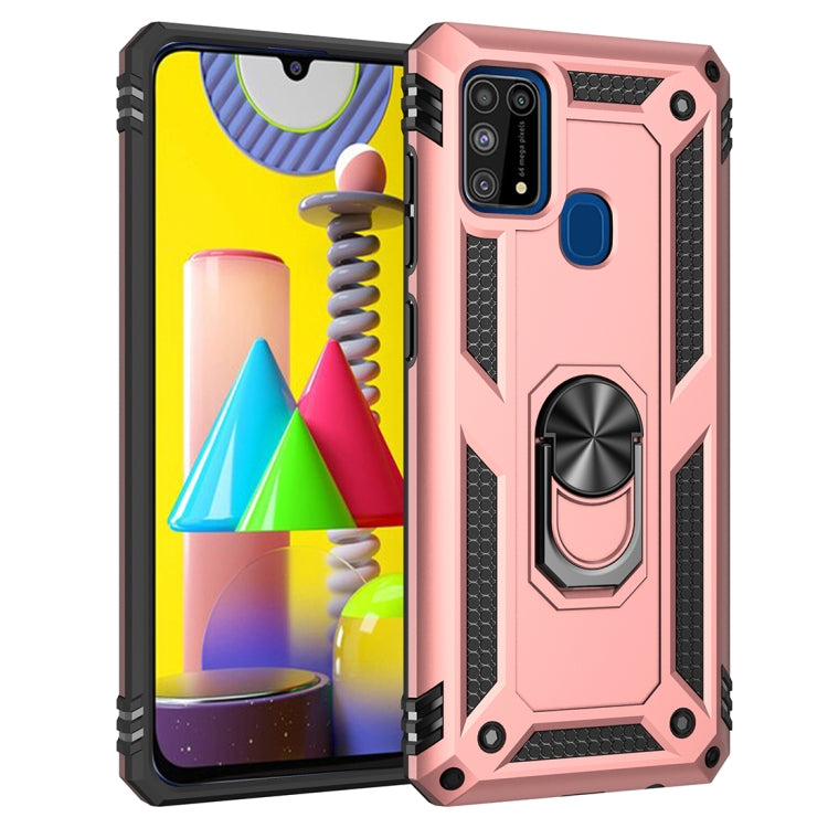 Shockproof TPU + PC Protective Case with 360 Degree Rotating Holder, For Samsung Galaxy J2 Core, For Samsung Galaxy M31