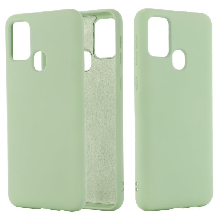 Pure Color Liquid Silicone Shockproof Full Coverage Case
