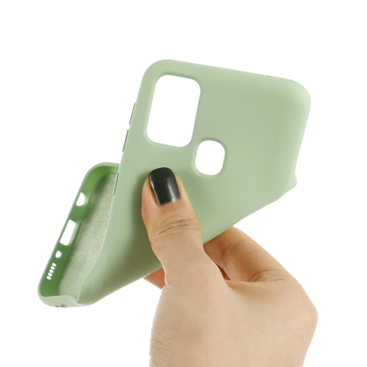 Pure Color Liquid Silicone Shockproof Full Coverage Case