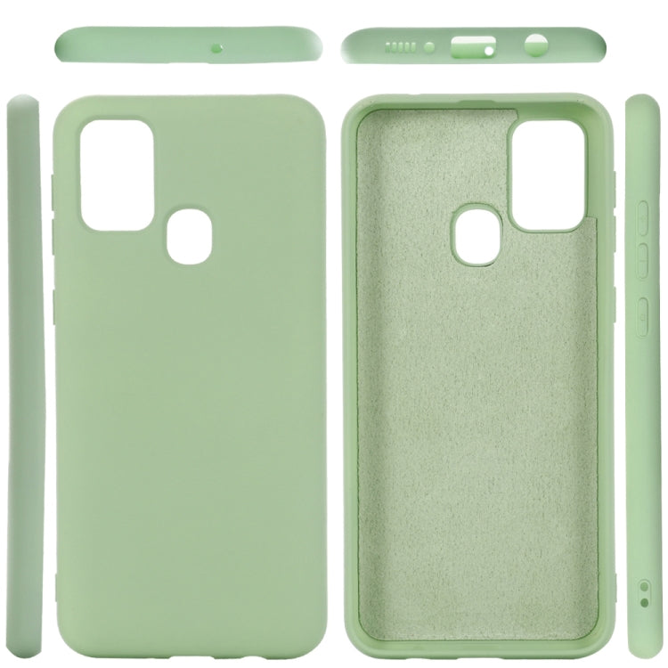 Pure Color Liquid Silicone Shockproof Full Coverage Case