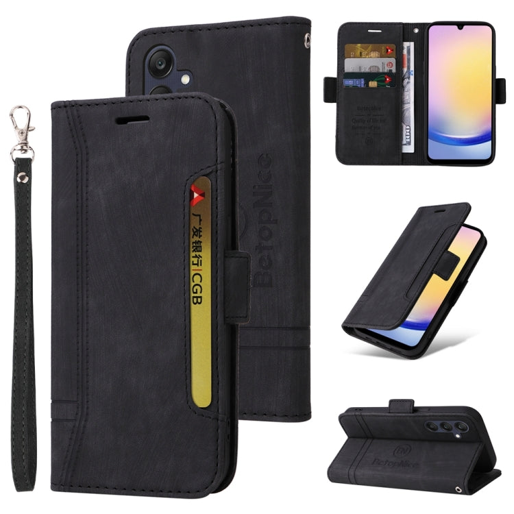 BETOPNICE Dual-side Buckle Leather Phone Case, For Samsung Galaxy A25 5G Global, For Samsung Galaxy A24 4G