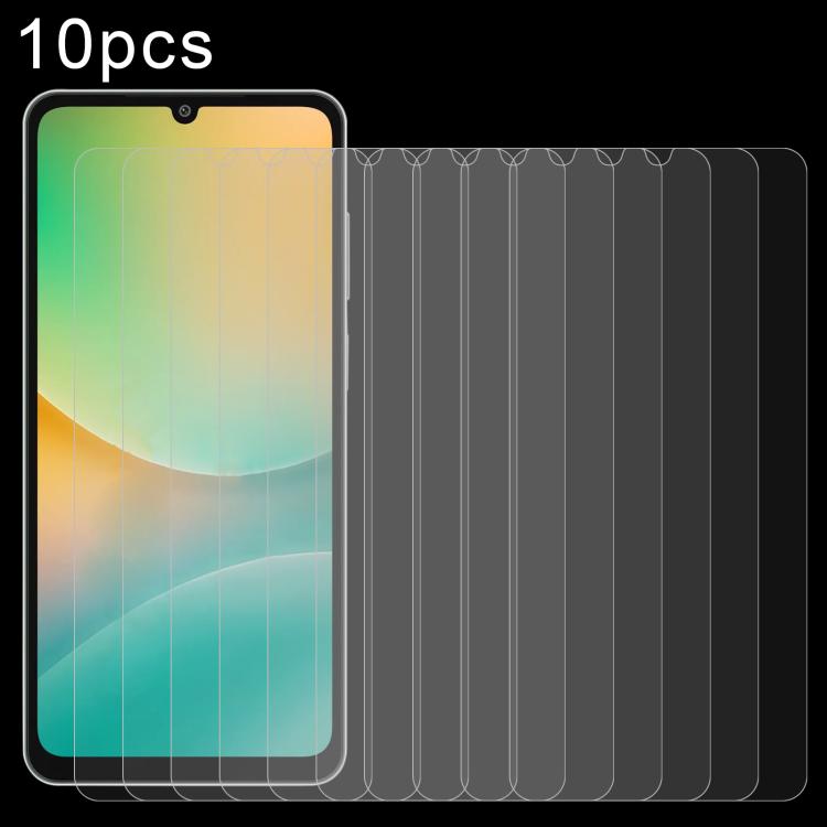10pcs 0.26mm 9H 2.5D Tempered Glass Film