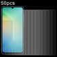 50pcs 0.26mm 9H 2.5D Tempered Glass Film