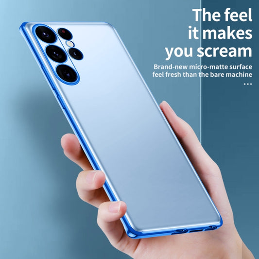 SULADA Electroplating Frosted TPU Phone Case, For Samsung Galaxy S23 Ultra 5G, For Samsung Galaxy S23 5G