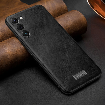 SULADA Shockproof TPU Hybrid Handmade Leather Phone Case