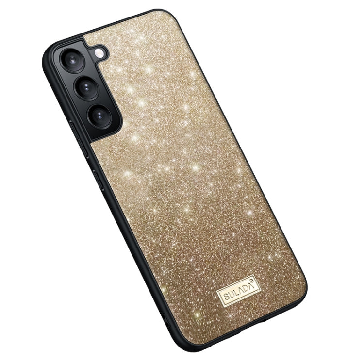 SULADA Glittery TPU Hybrid Handmade Leather Phone Case, For Samsung Galaxy S25 5G, For Samsung Galaxy S25+ 5G, For Samsung Galaxy S25 Ultra 5G, For Samsung Galaxy S24 Ultra 5G, For Samsung Galaxy S24+ 5G, For Samsung Galaxy S24 5G����������������������...