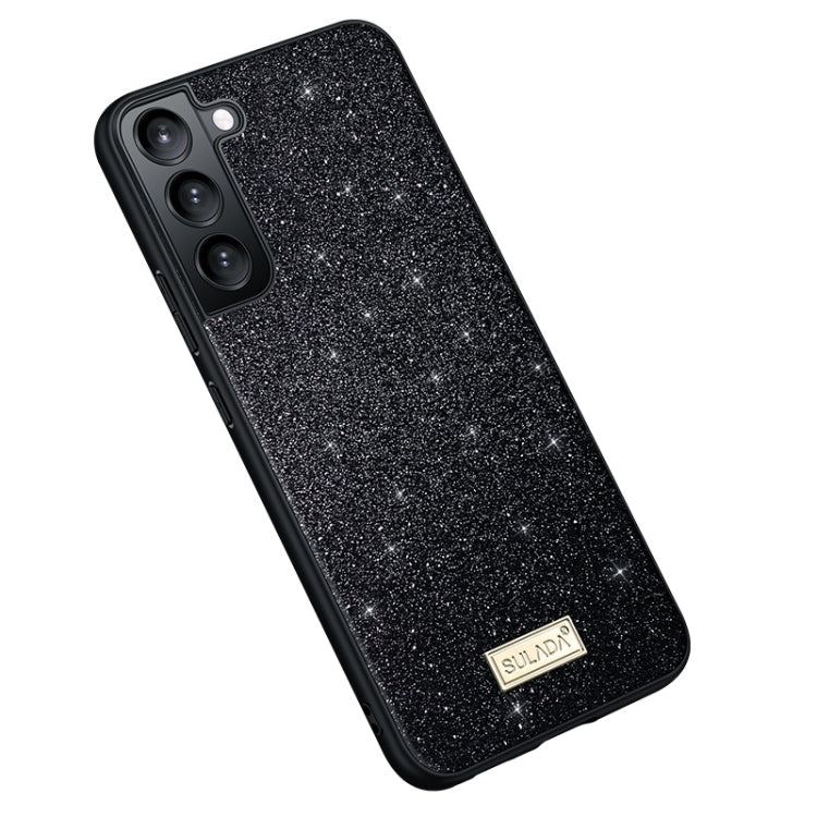 SULADA Glittery TPU Hybrid Handmade Leather Phone Case, For Samsung Galaxy S25 5G, For Samsung Galaxy S25+ 5G, For Samsung Galaxy S25 Ultra 5G, For Samsung Galaxy S24 Ultra 5G, For Samsung Galaxy S24+ 5G, For Samsung Galaxy S24 5G����������������������...