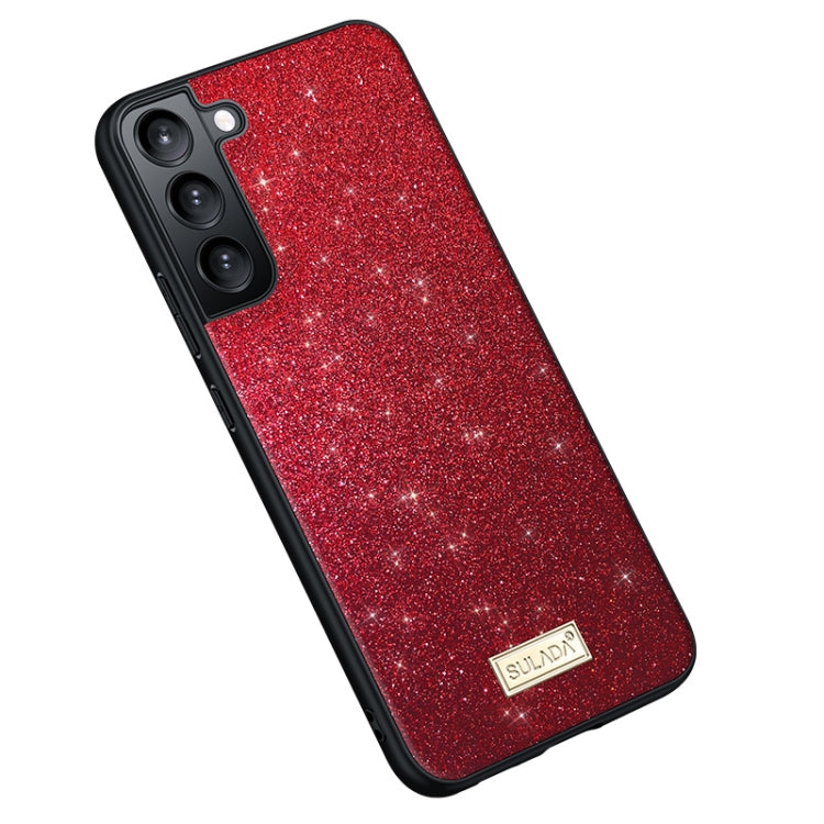 SULADA Glittery TPU Hybrid Handmade Leather Phone Case, For Samsung Galaxy S25 5G, For Samsung Galaxy S25+ 5G, For Samsung Galaxy S25 Ultra 5G, For Samsung Galaxy S24 Ultra 5G, For Samsung Galaxy S24+ 5G, For Samsung Galaxy S24 5G����������������������...