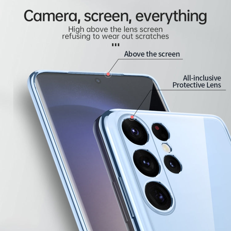 SULADA Shockproof Plating TPU Transparent Phone Case, For Samsung Galaxy S23 Ultra 5G, For Samsung Galaxy S23 5G