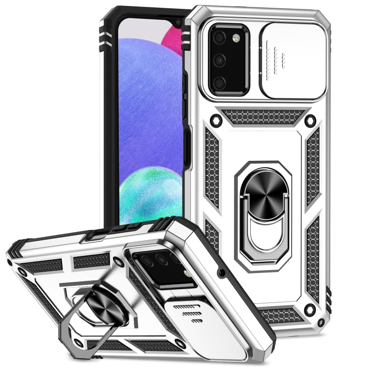 Sliding Camshield Holder Phone Case, For Samsung Galaxy A03, For Samsung Galaxy A03 166mm, For Samsung Galaxy A02s / A03s 164mm, For Samsung Galaxy A02s / A03s 165mm, For Samsung Galaxy A32 4G, For Samsung Galaxy A32 5G