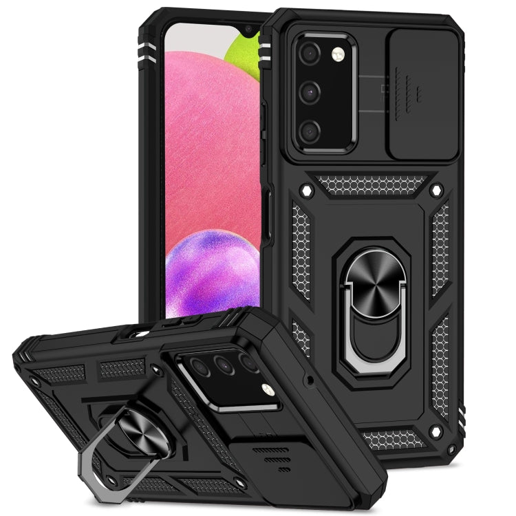 Sliding Camshield Holder Phone Case, For Samsung Galaxy A03, For Samsung Galaxy A03 166mm, For Samsung Galaxy A02s / A03s 164mm, For Samsung Galaxy A02s / A03s 165mm, For Samsung Galaxy A32 4G, For Samsung Galaxy A32 5G