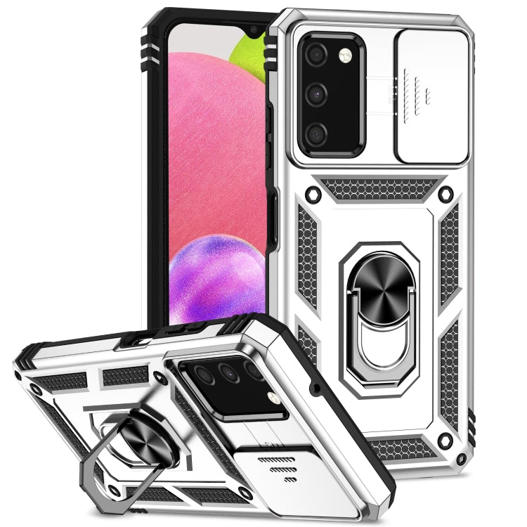 Sliding Camshield Holder Phone Case, For Samsung Galaxy A03, For Samsung Galaxy A03 166mm, For Samsung Galaxy A02s / A03s 164mm, For Samsung Galaxy A02s / A03s 165mm, For Samsung Galaxy A32 4G, For Samsung Galaxy A32 5G