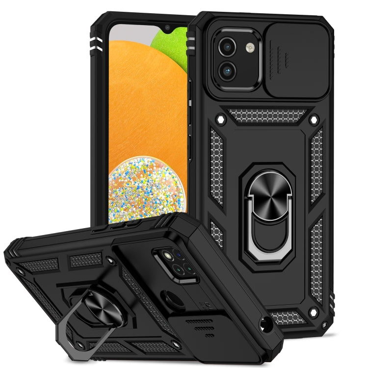 Sliding Camshield Holder Phone Case, For Samsung Galaxy A03, For Samsung Galaxy A03 166mm, For Samsung Galaxy A02s / A03s 164mm, For Samsung Galaxy A02s / A03s 165mm, For Samsung Galaxy A32 4G, For Samsung Galaxy A32 5G
