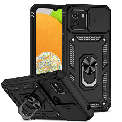 Sliding Camshield Holder Phone Case, For Samsung Galaxy A03, For Samsung Galaxy A03 166mm, For Samsung Galaxy A02s / A03s 164mm, For Samsung Galaxy A02s / A03s 165mm, For Samsung Galaxy A32 4G, For Samsung Galaxy A32 5G