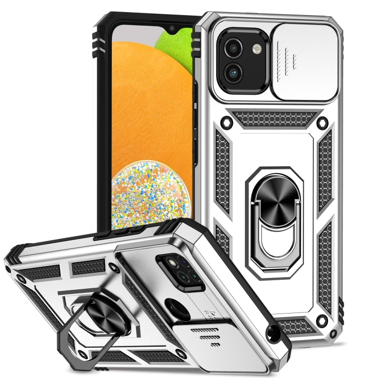 Sliding Camshield Holder Phone Case, For Samsung Galaxy A03, For Samsung Galaxy A03 166mm, For Samsung Galaxy A02s / A03s 164mm, For Samsung Galaxy A02s / A03s 165mm, For Samsung Galaxy A32 4G, For Samsung Galaxy A32 5G
