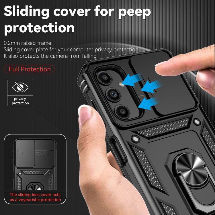 Sliding Camshield Holder Phone Case, For Samsung Galaxy A24, For Samsung Galaxy A34 5G, For Samsung Galaxy A04, For Samsung Galaxy Z Fold4, For Samsung Galaxy Z Flip4, For Samsung Galaxy M33