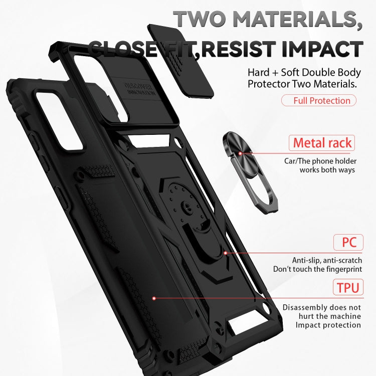 Sliding Camshield Holder Phone Case, For Samsung Galaxy S20+