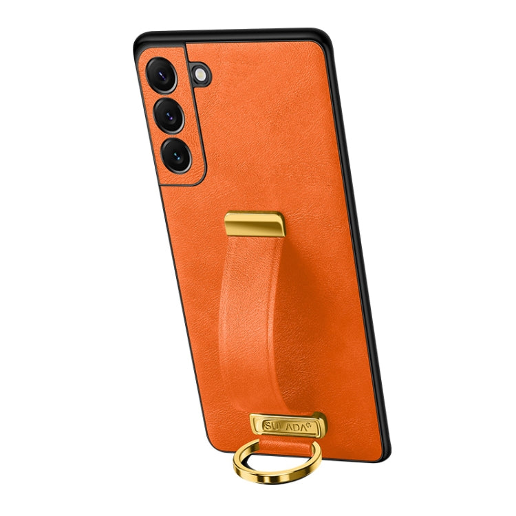SULADA PC Hybrid Leather Texture Skin Feel Shockproof Phone Case