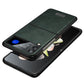 SULADA Shockproof TPU + Handmade Leather Phone Case, For Samsung Galaxy Z Flip6 / Flip7 FE, For Samsung Galaxy Z Flip5, For Samsung Galaxy Z Flip4