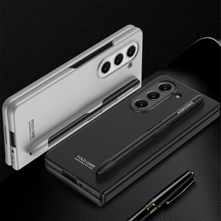 GKK Ultra-thin Full Coverage Phone Flip Case with Pen Slot
