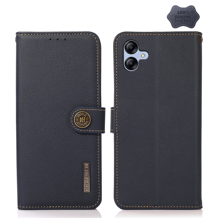 KHAZNEH Custer Genuine Leather RFID Phone Case