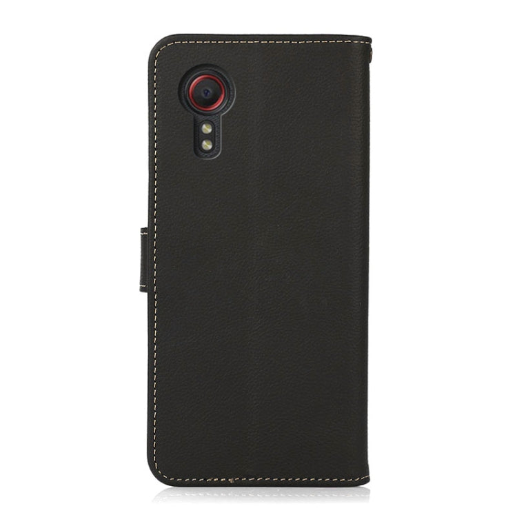 KHAZNEH Custer Genuine Leather RFID Phone Case