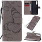 3D Butterflies Embossing Pattern Horizontal Flip Leather Case with Holder & Card Slot & Wallet