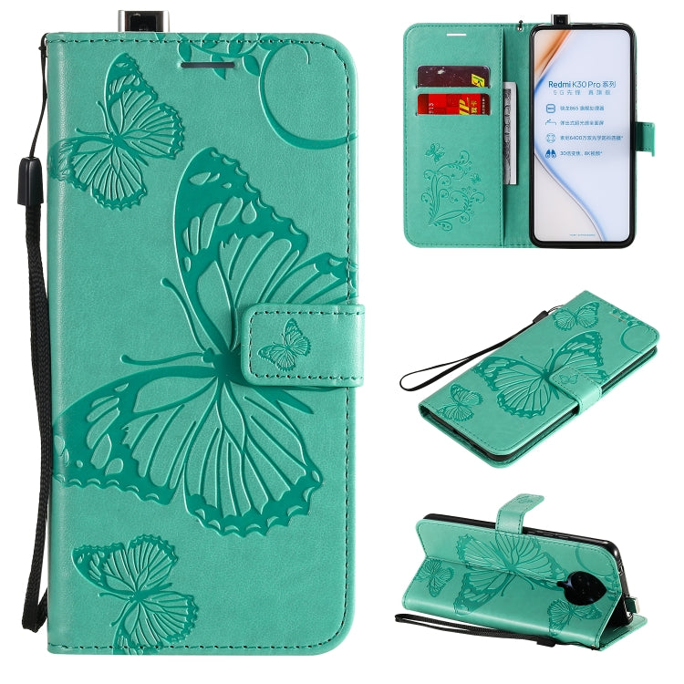 3D Butterflies Embossing Pattern Horizontal Flip Leather Case with Holder & Card Slot & Wallet