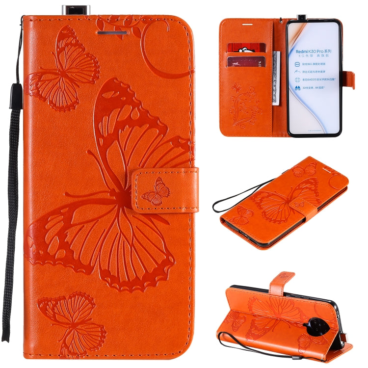 3D Butterflies Embossing Pattern Horizontal Flip Leather Case with Holder & Card Slot & Wallet