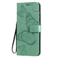 3D Butterflies Embossing Pattern Horizontal Flip Leather Case with Holder & Card Slot & Wallet
