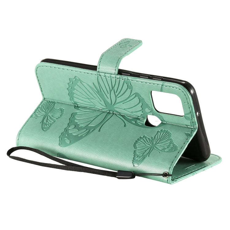 3D Butterflies Embossing Pattern Horizontal Flip Leather Case with Holder & Card Slot & Wallet