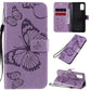 3D Butterflies Embossing Pattern Horizontal Flip Leather Case with Holder & Card Slot & Wallet