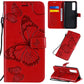 3D Butterflies Embossing Pattern Horizontal Flip Leather Case with Holder & Card Slot & Wallet