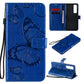 3D Butterflies Embossing Pattern Horizontal Flip Leather Case with Holder & Card Slot & Wallet