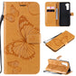 3D Butterflies Embossing Pattern Horizontal Flip Leather Case with Holder & Card Slot & Wallet