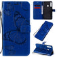 3D Butterflies Embossing Pattern Horizontal Flip Leather Case with Holder & Card Slot & Wallet