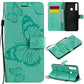 3D Butterflies Embossing Pattern Horizontal Flip Leather Case with Holder & Card Slot & Wallet