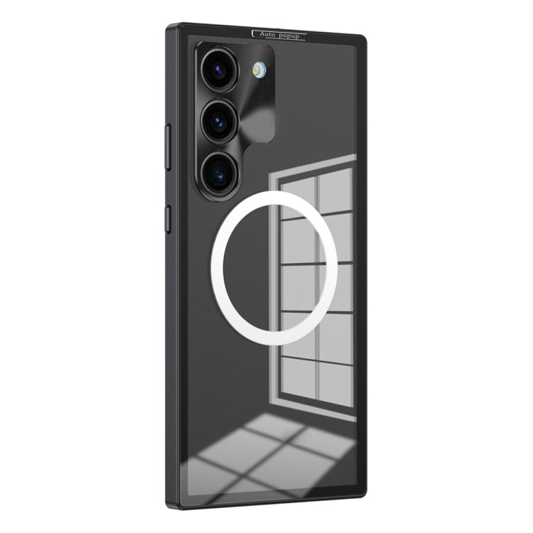 MagSafe HD Spring Buckle Metal Phone Case