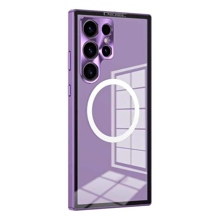 MagSafe HD Spring Buckle Metal Phone Case