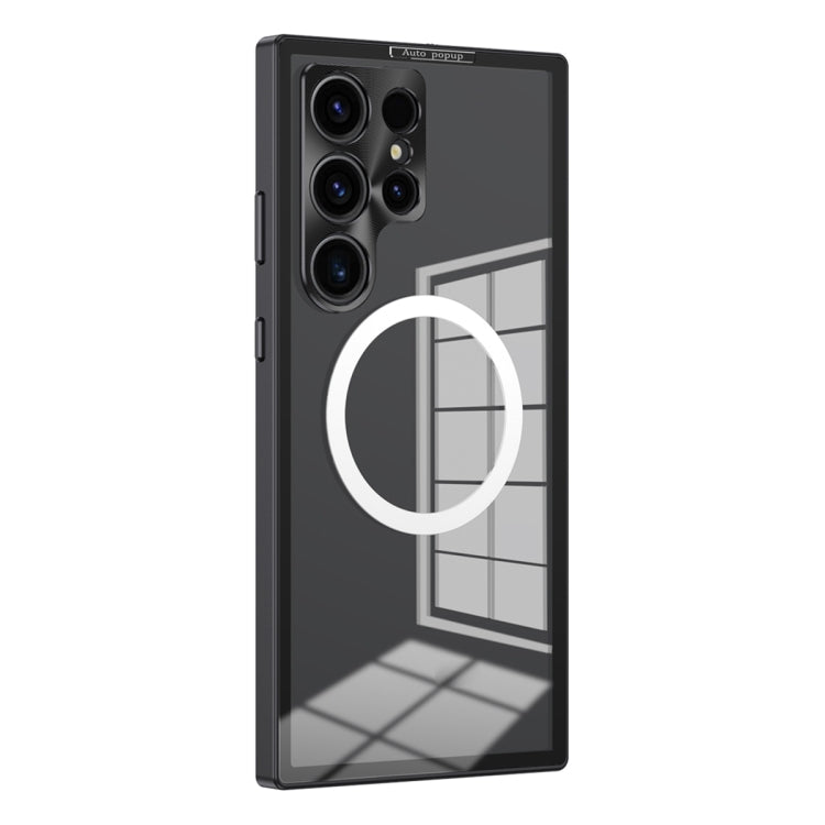 MagSafe HD Spring Buckle Metal Phone Case