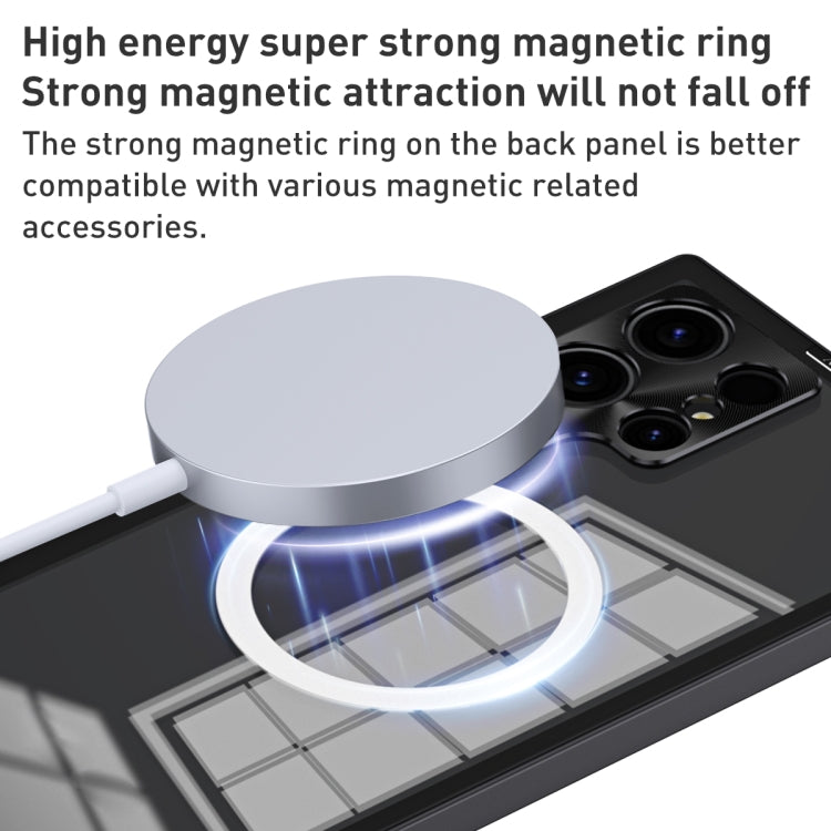 MagSafe HD Spring Buckle Metal Phone Case