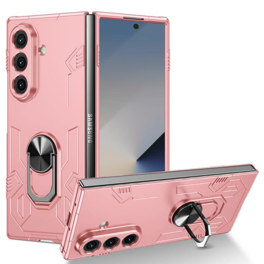 Matte UV Armor Ring Shockproof Phone Case